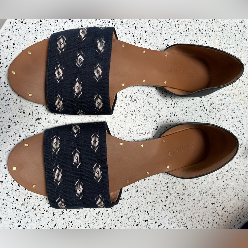 Madewell Women's Dark blue sandals/ size9.5
